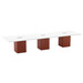 PL437THALF 47" x 60" CONFERENCE TABLE TOP - White