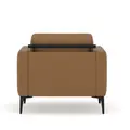 LOUNGE CHAIR SADDLE VINYL