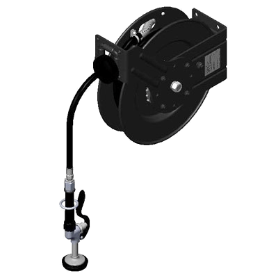 T&S Brass 5HR-232-01 Equip Open Hose Reel Powder Coated Steel
