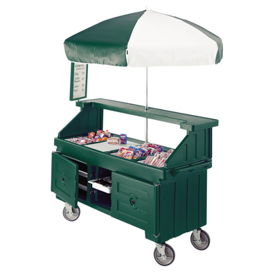 Cambro CVC724519 Camcruiser Vending Cart 74-1/4" X 31-3/4" X 94"