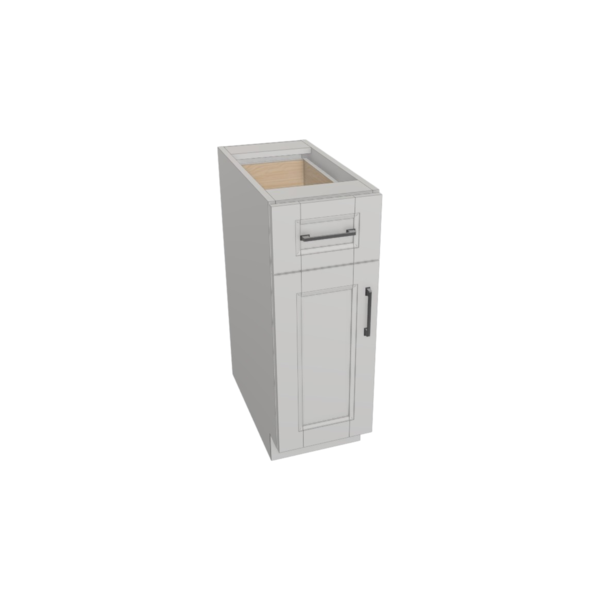 Vail Pure White Box  Vanity Base Kit - 12"X 34 1/2”H X 21”D