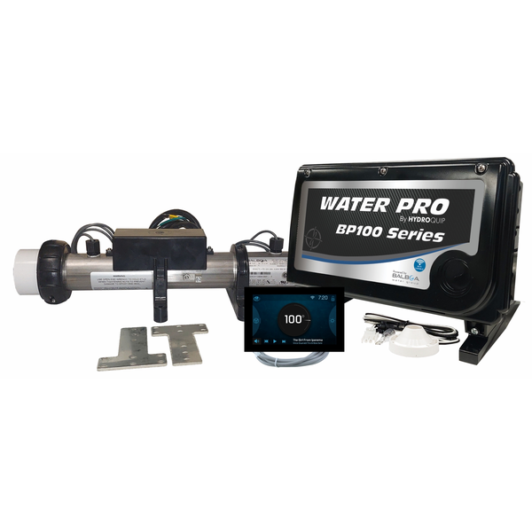 Water Pro BP100 Retro-Fit Spa Control 4.0kW Remote Heater SpaTouch 4 Panel 50-BP1-ST4-40-R