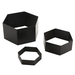 Black Geo Riser Sets
