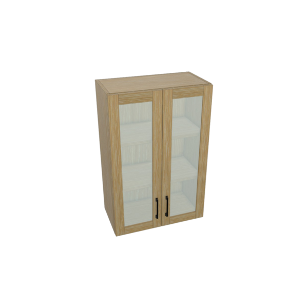 Chelsea Glass Door Wall Cabinet Kit - 24”x 36” X 13”