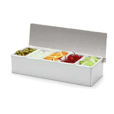 Carlisle 38705C Stainless Steel Condiment Caddy