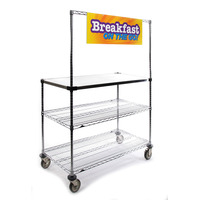 Metro GG2448 Grab N' Go Breakfast Cart