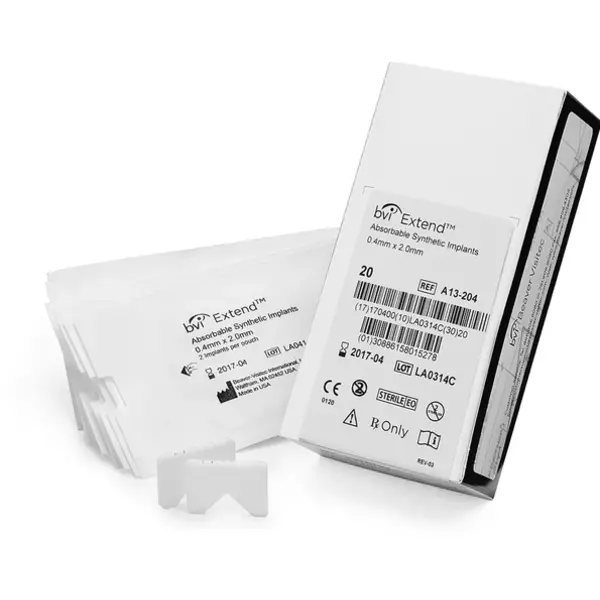 Punct Plug Extend Synthetic 180D Absorbable 0.5mm x 2.0mm (20S/P) A13-2055