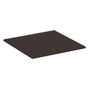PLT24S - 24" SQUARE TABLE TOP - Espresso