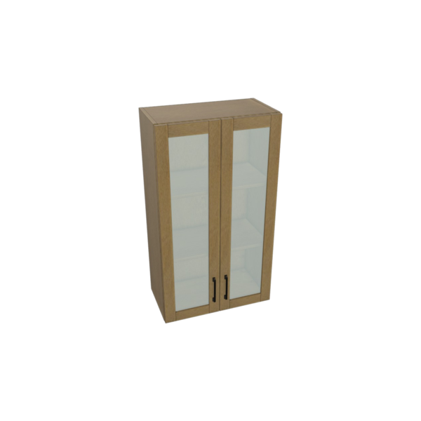 Artesia Glass Door Wall Cabinet Kit - 24”x 42” X 13”