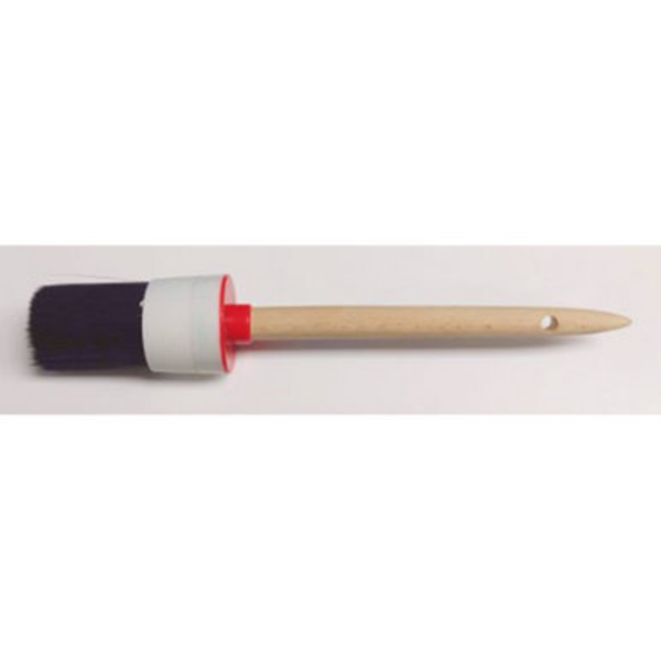 Black Bristle Round Detail Brush