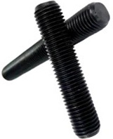NO. 10" - 24 X 1 1/2" FULLY THREADED STRAIGHT ROD ALLOY STEEL 33-39 HRC PLAIN