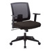 3421 TASK CHAIR W/ARM-BLKF329/M212