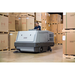 Advance 7765 sweeper scrubber working in a warehouse