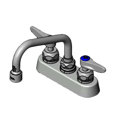 T&S Brass B-1110-XS-V12CR Workboard Mixing Faucet Deck Mount
