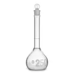 KIMBLE KIMAX Class A Volumetric Flask with Glass Stopper