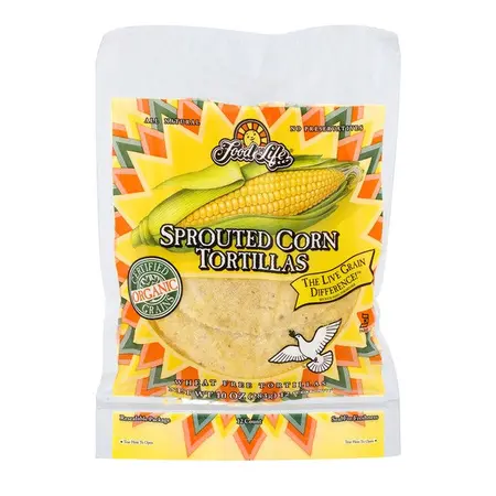 TORTILLAS CORN SPROUTED OG | 12/10 OZ