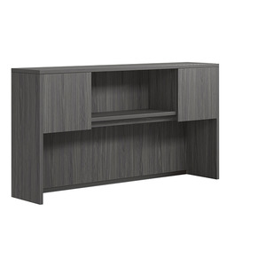 CLAHU2001- Hutch with 2 Laminate Doors- Coastal Gray
