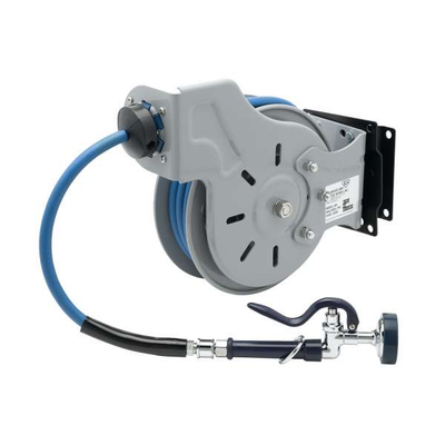 T&S Brass B-7212-01-PPB Hose Reel Open