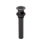 155A-MB: Matte Black PO Plug Open Grid