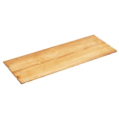 Cal-Mil 1435-1224-99 24"W x 12"D x 1/2"H Madera Display Shelf