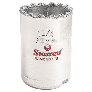 STARRETT KD0114-N 1-1/4'' (32mm) Diamond Grit Hole Saw