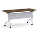 PBF60 60" BUDGET FLIP TOP TABLE BASE- SILVER
