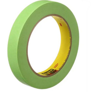 Scotch® Performance Masking Tape 233+, Green, (1") 24 mm x 55 m, 24/Case