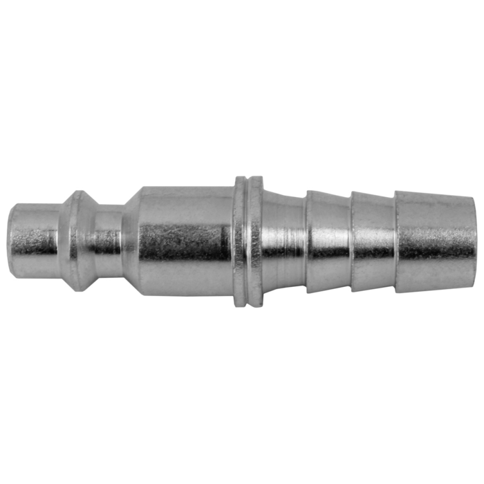 Industrial Steel Air Plug (1/4" Plug, 3/8" Standard Barb) Bulk Packed