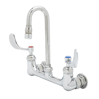 T&S Brass B-0230-CR-WH4 Mixing Faucet 8" Centers