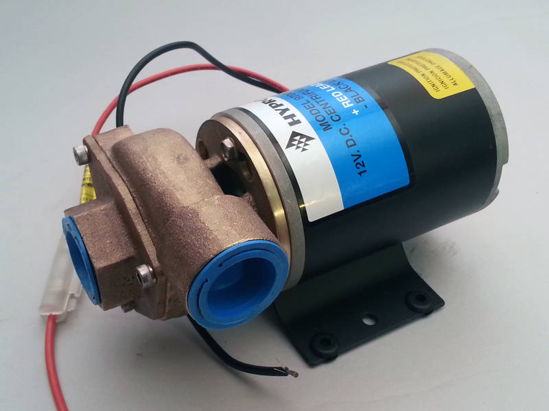 CCI Hypro Aqua Tiger Bronze 12v Centrifugal Pump 19 GPM