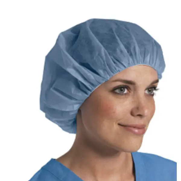 Bouffant Caps Lightweight Blue Lightweight 28" 100 box Non 30223bx