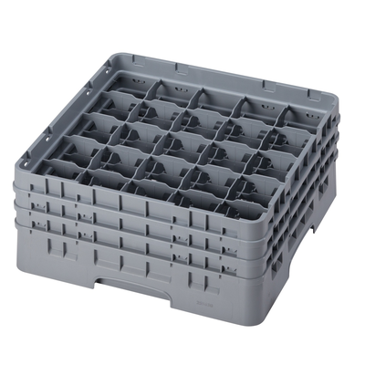 Cambro 25S638151 Camrack Glass Rack with 3 Extenders