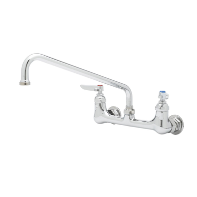 T&S Brass B-0230-02 Faucet 8" C/C Wall Mount Base