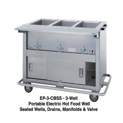 Duke Manufacturing EP-6-CBSS Thurmaduke Steamtable Portable