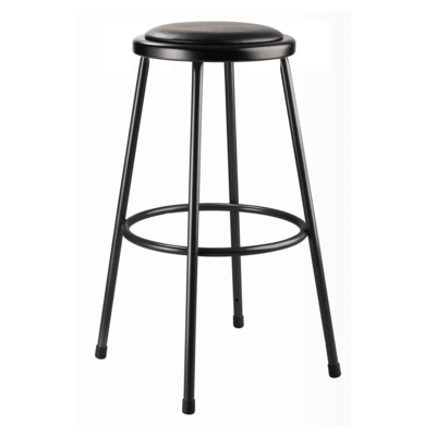 NPS 6230B-10 NPS® 30" Heavy Duty Steel Stool with Backrest