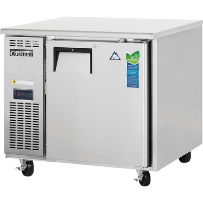 Everest ETF1 Undercounter Worktop Freezer 1 Door, 115v, NSF - 9.0 cu. ft.
