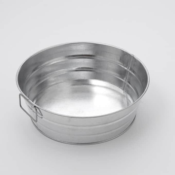 Natural Galvanized Pails & Tubs
