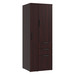 CLAST1018N, PL286/287 NARROW WARDROBE, CABINET, BOX/BOX/FILE - Mahogany