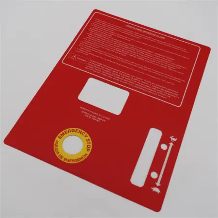 DECAL,TOP PANEL 3 TRACK BUGGY