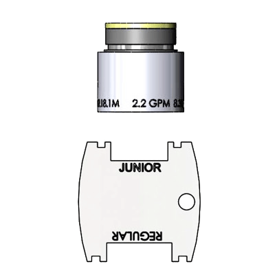 T&S Brass B-0199-08 Aerator Vandal Resistant
