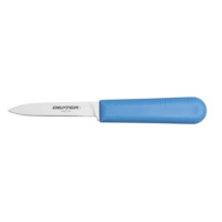 Dexter 15303C SANI-SAFE 3¼" Cook's Style Paring Knife - Blue Handle