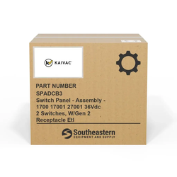 Kaivac - SPADCB3 - Switch Panel - Assembly - 1700 17001 27001 36Vdc 2 Switches, W/Gen 2 Receptacle Etl