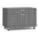 PL1012 TWO DRAWER PERSONAL CABINET- NEWPORT GRAY