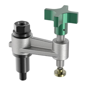 Carr Lane CL-1-SWA-1 Swing Clamp Assembly (Post Mounted, Knob Handle)