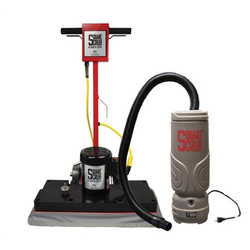 New Square Scrub EBG-28V Pivot Floor Preparation Machine w/ HEPA Vac