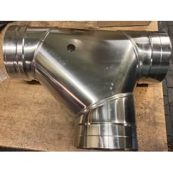 6" Stainless Steel Drain Fitting