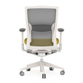 Propel Office Chair - White Frame with Yellow Seat