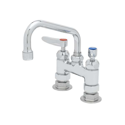 T&S Brass B-2283-CR Double Pantry Faucet Deck Mount