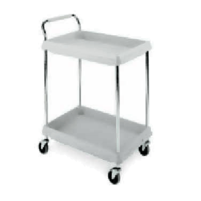 Metro BC2030-2DG Deep Ledge Utility Cart 2-Tier with Open Base