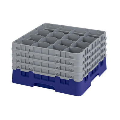 Cambro 16S900186 Camrack Glass Rack with 4 Extenders